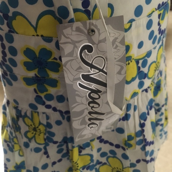 Apollo Bright Flowery Mini Skirt - Picture 4 of 4